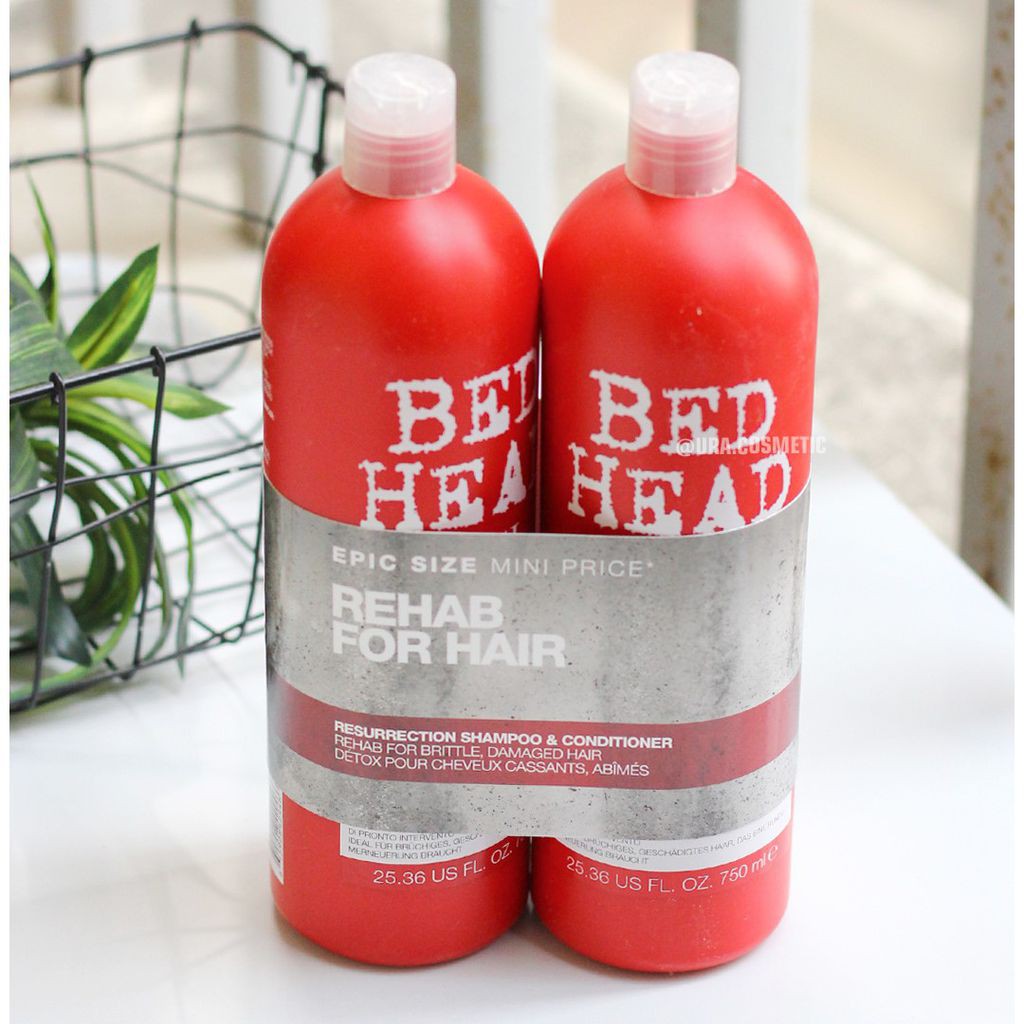 Bộ Gội Xả Tigi Haircare Bed Head Rehab For Hair (750ml)