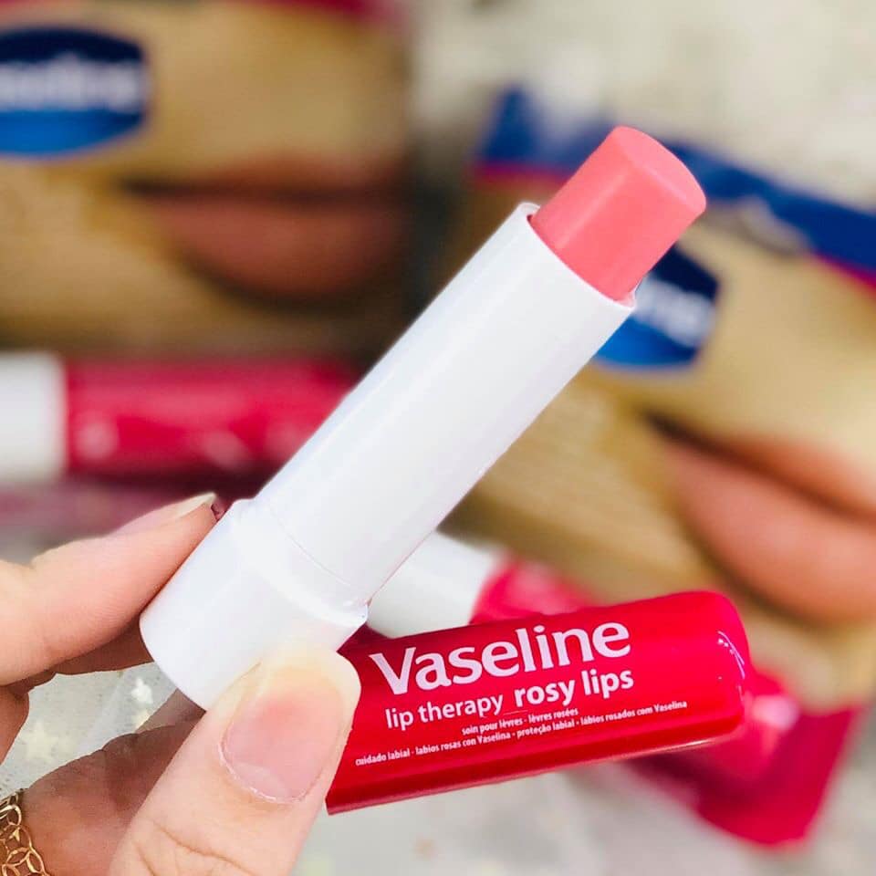 Son Dưỡng Môi Dạng Thỏi Vaseline Lip Therapy Rosy Lips (4.8g) | An Beauty Shop